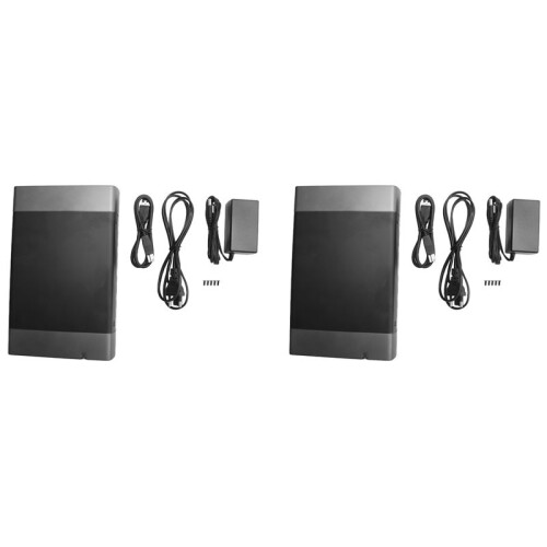 2X USB 3.0 DVD CD Case External HDD Mobile Box for 3.5 Inch  Enclosure ROM Burner EU Plug