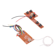 6 Szt 5-Kanałowy RC 27 MHz Obwód PCB Nadajnik i Tablica Odbiorcza Radio Samochodowe Akcesoria do Systemu 20-25 M