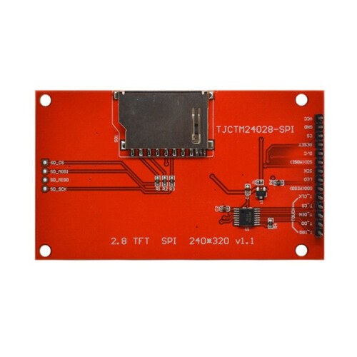 3pcs 2.8 Inch SPI TFT LCD LCD Module 240X320 ILI9341 with Touch LCD Module 1