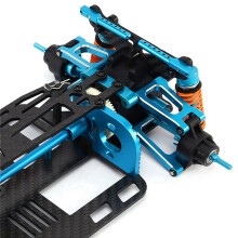 4 Szt. Metalowy Wspornik Mocujący do Płyty Akumulatora do TT01 TT-01 1/10 RC Car Upgrade Parts