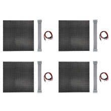 4Pcs P6 Outdoor LED Screen Panel 32X32 Pixels LED Display Module 192X192Mm 1/4 Scan RGB Full Color LED Screen Panel