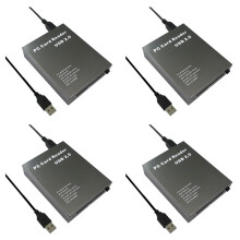 4X USB2.0 PCMCIA-Kortläsare ATA-Kortläsare PC-Kortläsare USB 2.0 Till PC ATA PCMCIA-Adapter Flash Disk Minneskortläsare