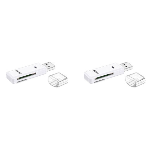 2X 2 in 1 USB 3.0  TF Card Reader High Speed Data Transmission  to 5Gbps Compatibility Multiple B