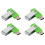 4X 512MB USB 2.0 Swivel Flash Drive Memory Stick Thumb U Disk Device 1