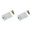 2X  Clavier QWERTY 50 Touches CardKB V1.1 avec MCU ATMega8A, I2C, LED RVB, Programmable pour UIFlow (MEGA8A) 1