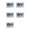 5X 55 Minute Blank Tape Disk Double-Sided Metal Small Open Disk Blank Cassette Tape Tape Disk, D 1