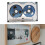 5X 55 Minute Blank Tape Disk Double-Sided Metal Small Open Disk Blank Cassette Tape Tape Disk, D 5