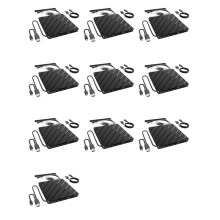 10X External CD/DVD Drive for Laptop, 7 in 1 USB Ultra-Slim CD/DVD Player Burner, Burner Writer External Disk Drive