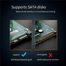 5pcs 2.5inch HDD SSD Enclosure USB 3.0 to External Hard Drive Case for Laptop Desktop PC High-Speed Data Transfer