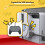 For   OLED Radiator Cooling Dock with Charger and LED Light Multifunctional Game Console Base Cooler 8