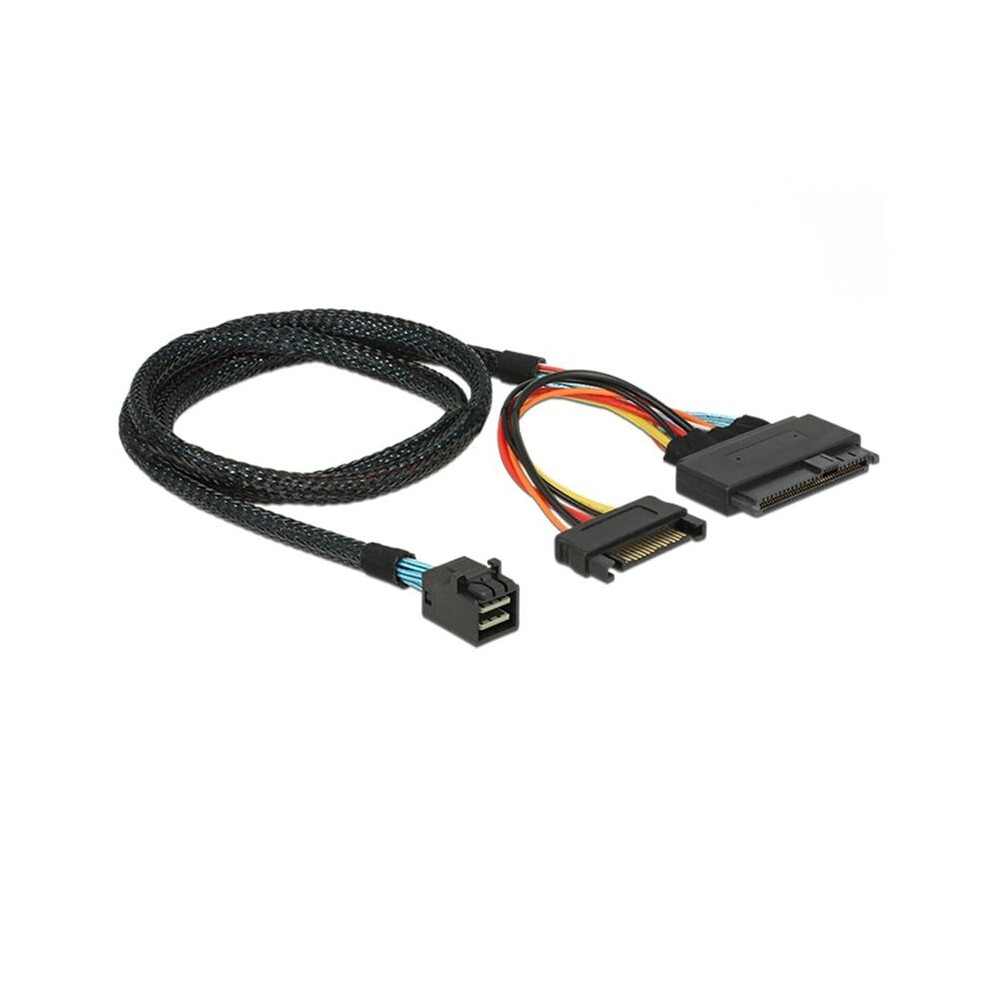 Pcie 4.0 Sff-8643 To Sff-8639 Cable With Power For U.2 Sff8639 Nvme Ssd Motherboard Internal Expansion 1.64Ft/0.5M 6032767191718