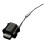For  SP-Dedicated Adapter  Converter to Type C 3.5mm Interface Headphone Jack Extensions Conversion  Black 1