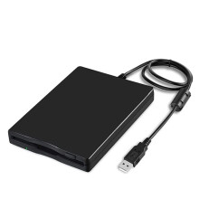 USB External Floppy Disk Reader Drive 3.5In 1.44MB FDD Diskette Drive for Windows 10/7/8/XP/Vista PC Laptop Desktop