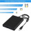 USB External Floppy Disk Reader Drive 3.5In 1.44MB FDD Diskette Drive for  Windows 10/7/8/XP/Vista PC Laptop Desktop 3