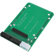 IDE 2.5 to 3.5 Adapter,for 2.5in to 3.5in HDD SDD 44Pin IDE Converter Card,Hard Disk Adapter for PC Laptop Desktop