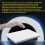 Wireless  Trackpad,Smooth Glass Surface with Multi-Touch, Aluminum USB Wireless/ Wired for Win/ Touchpad 6