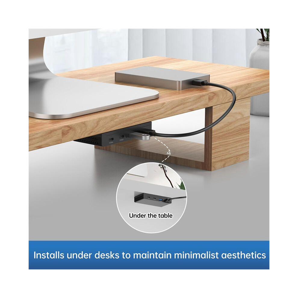 10Gbps Magnetic Usb-C Hub, 4-Port Usb 3.2 Gen2 Usb Splitter Data Transfer, For Laptop Pc, Laptops Accessories 6031146639810
