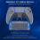 Wireless Keyboard for PS5 Controller Handle  External Keyboard for Playstation5 ChatPad  Keyboard 8