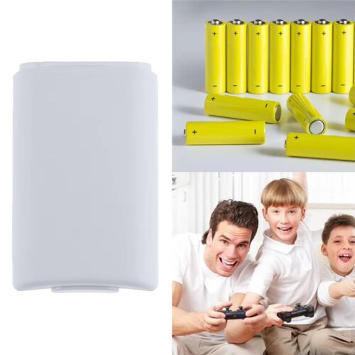 5pcs Battery Back Cover for  360 Controller Replacement Battery Case Covers for Xbox360 Wireless Gamepad Black 1