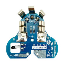 M12 Lithium Battery Plastic Case PCB Protection Circuit Board for 12V 1.3Ah 1.5Ah 48-11-2411 Li-Ion Battery