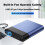 Gabinete para HDD de 2,5 e 3,5 Polegadas USB 3.1  SSD Gabinete para Disco Rígido Externo Ventilador Integrado 5 Gbps 12 TB Plugue UE 5