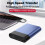 Gabinete para HDD de 2,5 e 3,5 Polegadas USB 3.1  SSD Gabinete para Disco Rígido Externo Ventilador Integrado 5 Gbps 12 TB Plugue UE 4