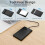 Caixa de Gabinete para HDD SSD  de 2,5 Polegadas, Caixa para Disco Rígido Móvel USB 3.1, Caixa para Disco Rígido Móvel de 6 Gbps para PC e Laptop 6