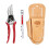 Felco Genuine Felco No 2 secateurs bundle - F905 sharpener tool - Leather plus holster 1