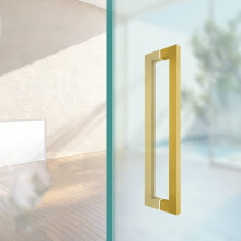 Barn Door Handle Modern Stainless Steel Pull for Sliding Glass Doors, Weather‑Resistant Easy Install 60‑150 cm