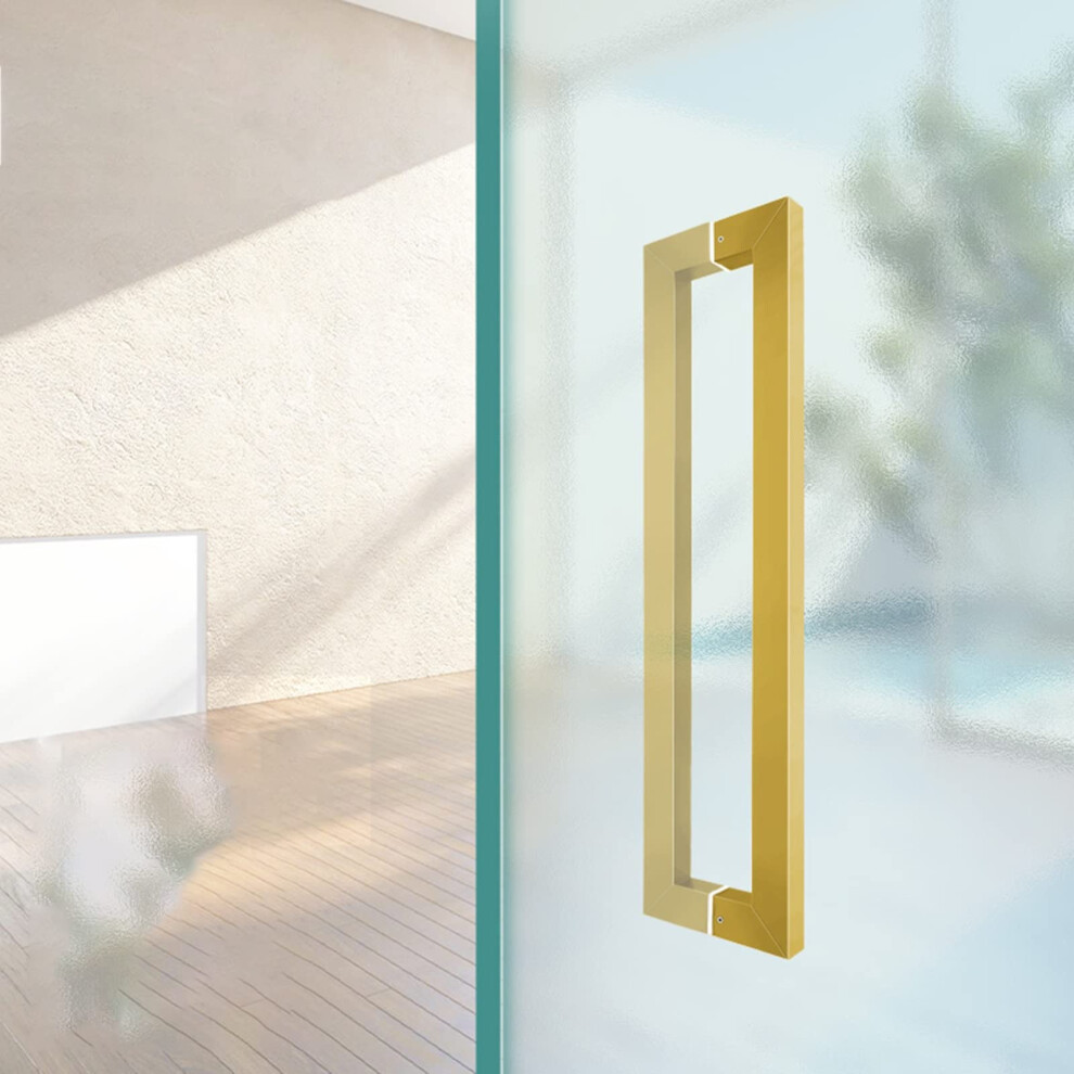 Barn Door Handle Modern Stainless Steel Pull For Sliding Glass Doors, WeatherâResistant Easy Install 60Â150Â¯Cm 9045646515670