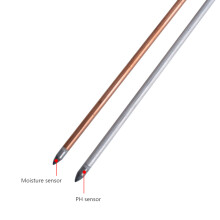 Medidor de pH y humedad del suelo 3 en 1, 290  50  38 mm, de plástico