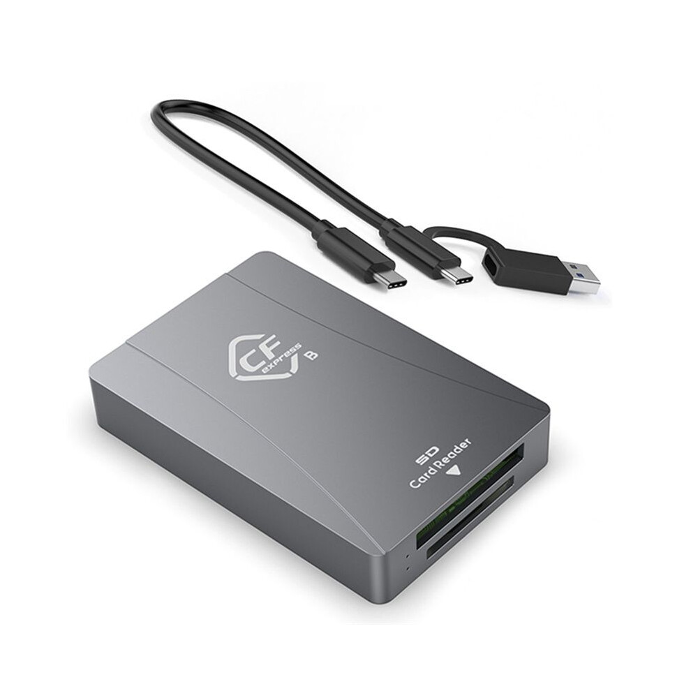 Cfexpress Type B And Card Reader Usb 3.2 Gen 2 10Gbps Cfexpress B Reader, Usb-C&Usb-A 2-In-1 Type B Cfexpress Adapter 4712442097567