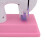 Macchina da cucire giocattolo USB viola 3xAA 15.5x8cm 10