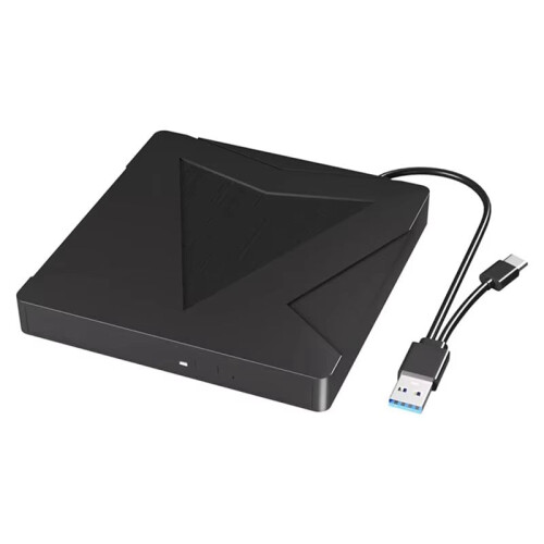 External DVD Drive CD DVD -/+RW Player Burner Portable Optical Drive for Laptop PC Computer Notebook Windows 11 10