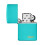 Zippo Zippo Lighter Founder Set Flat Turquoise Laser Engraving Windproof Refillable 2