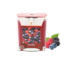 Mixed Berries Scented Candle 170g Jar Single Wick 45hrs Glass Cup Gift Idea