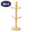 2Pcs 6 Hook Peg Wooden Hanging Cup Coffee Mug Tree Rack Holder Kitchen Storage 1