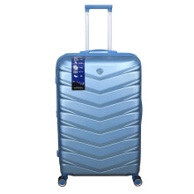 Travel Suitcase 28" Ice Blue 85Ltr Expandable Luggage Trolley 360 8-Wheel ABS
