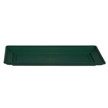 40cm Green Venetian Planter Saucer Drip Tray Rectangle Water Drainage Garden