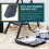 Ladder 2-Tread Step Rubber Non-Slip Lightweight Sturdy Alloy Frame 150kg Max 7
