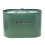 Bread Bin Sage Green Metal Kitchen Countertop Storage Container Airtight Oval 1