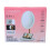 Carmen Desktop LED Makeup Mirror Magnetic Rechargeable White 3 Light Portable 1