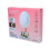 Carmen Desktop LED Makeup Mirror Magnetic Rechargeable White 3 Light Portable 3