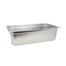 Stainless Steel Gastronorm Pan 1/1 x 15cm Container Food Storage Catering Tray