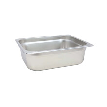 Stainless Steel Gastronorm Pan 1/2 x 10cm Container Food Storage Catering Tray