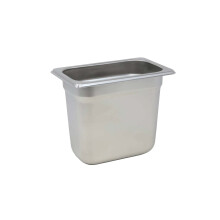 Stainless Steel Gastronorm Pan 1/9 x 15cm Container Food Storage Catering Tray
