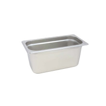 Stainless Steel Gastronorm Pan 1/3 x 15cm Container Food Storage Catering Tray