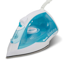 Swan Steam Iron Ceramic Soleplate 350ml Tank Anti Drip Self Clean Aqua 2800W