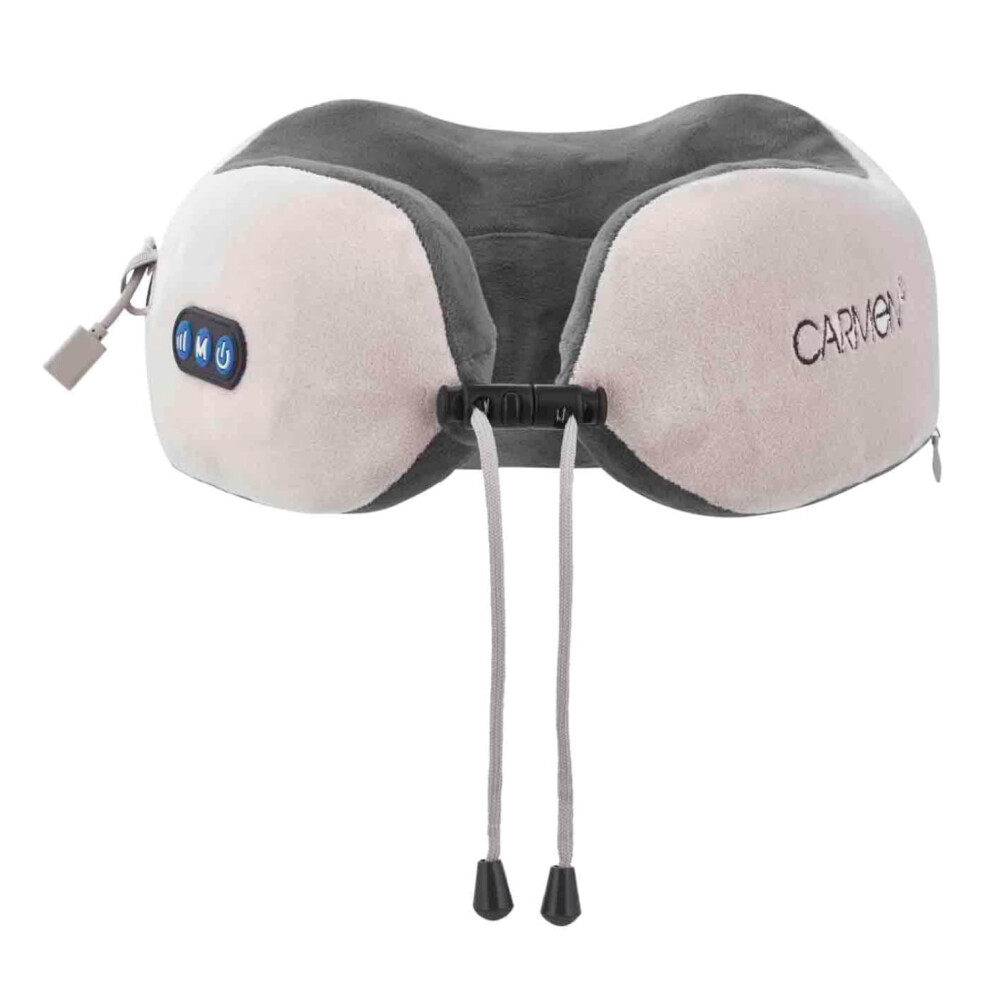 Carmen Neck Massager U-Shaped Pillow Shiatsu Cordless Forward Reverse Infrared