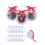 12PCS 60mm Oval Plastic Flat Disk  Ornaments DIY Paintable Empty Transparent Disc Globes Ornament 5